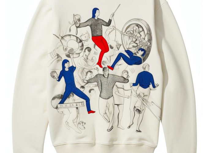 Dynamic Sketches Sports Illustrated Sweatshirt